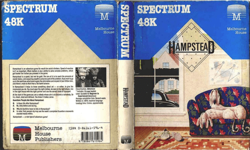 Hampstead box art for ZX Spectrum
